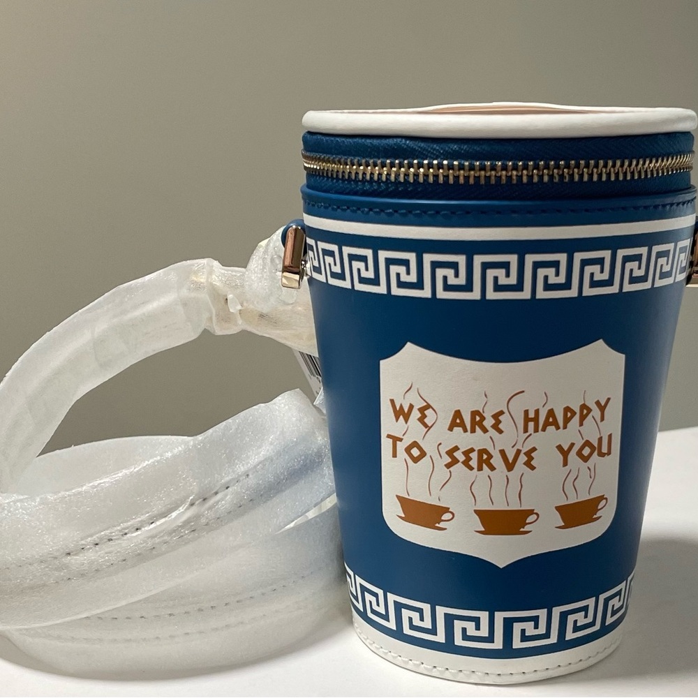 ♠️ Kate Spade: Coffee Break 3D Novelty Crossbody Bag